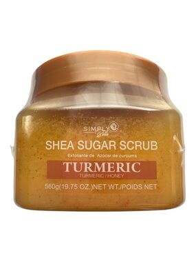Simply Bella Shea Sugar Scrub - Turmeric/Honey